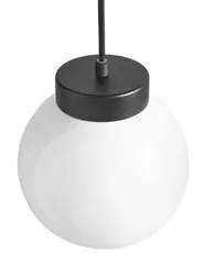Outdoor Pendant Lamp KULSI Metal Black_1108555