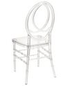 Lot de 2 chaises transparentes MIDWAY_929393