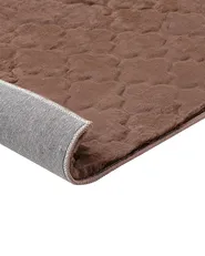 Faux Fur Rug GHARO Brown 160 x 230 cm_866696
