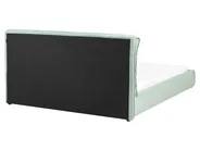 Waterbed Velvet BAJONNA 160 x 200 cm (EU King Size) Mint Green_1009519
