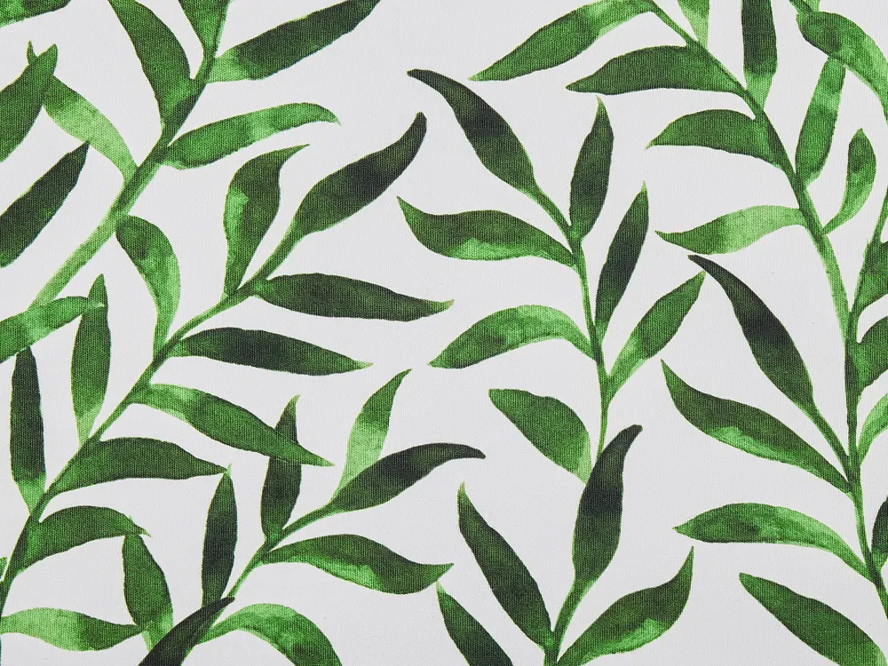 Set of 2 Garden Chair Replacement Fabrics CINE White_819476