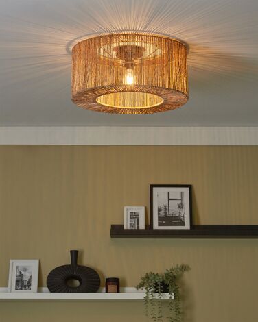 Jute Ceiling Lamp Natural SEWA