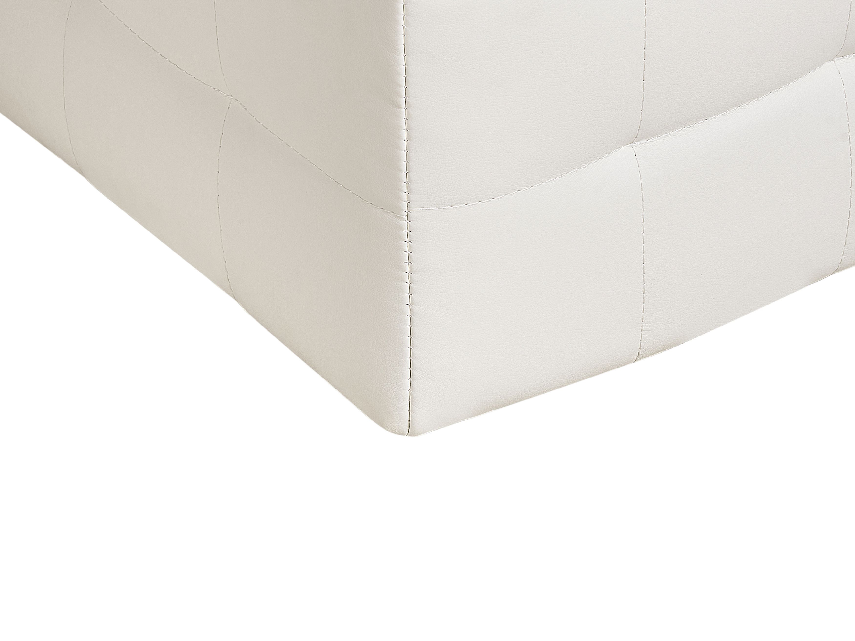 Flouki Pouf portaoggetti Sherpa, ottomano con contenitore, pouf rotondo Flouki Pouf portaoggetti Sherpa, ottomano con contenitore, pouf rotondo