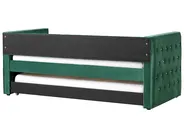 Trundle Bed Velvet GASSIN 90 x 200 cm (EU Single) Emerald Green_779281