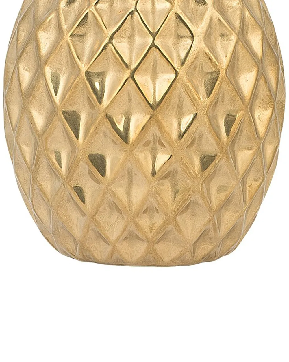 Figurka dekoracyjna Ananas TYANA Ceramika Złoty_796323