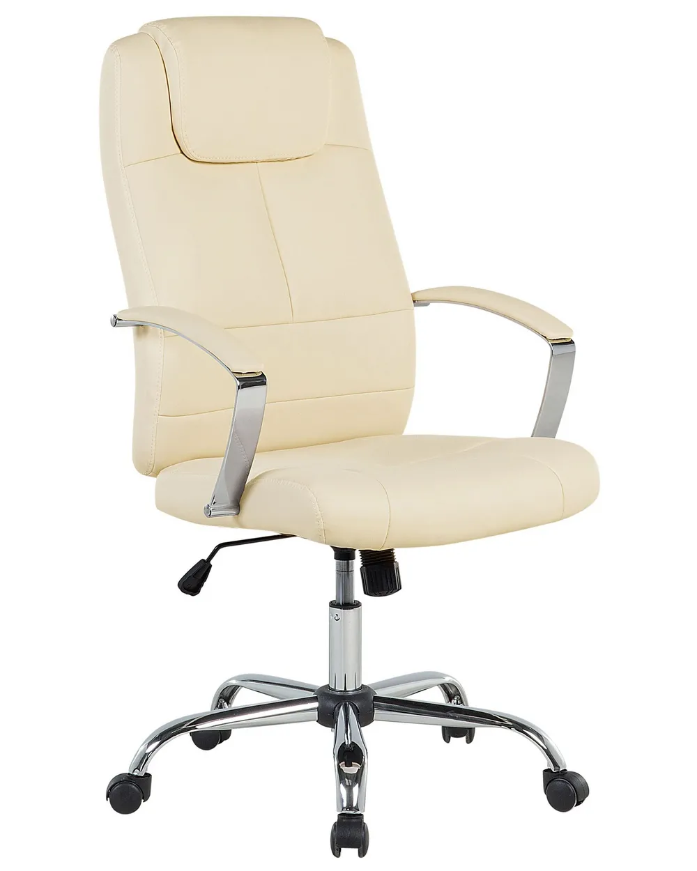 Executive Chair WINNER Faux Leather Light Beige
