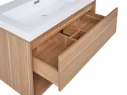 Wall Mounted Vanity Unit with Basin BERBICE Light Brown_1010548