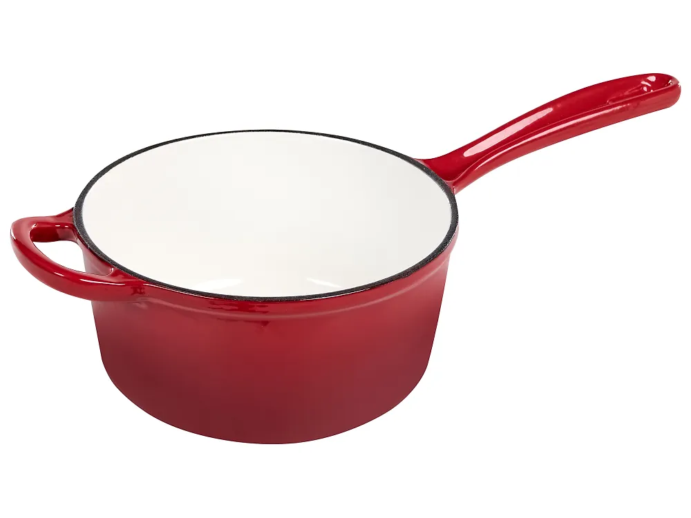 Gusseisen Kochgeschirrset 8-teilig FEURA Rot_1170412
