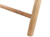 Bamboo Bistro Set Light Wood and Off-White SAVELLETRI_838131