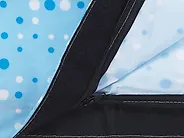 Sitzsackbezug FUZZY 140 cm 180 cm Blau_1168827