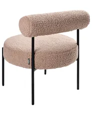 Poltrona ALPHA Bouclé Tortora_958346