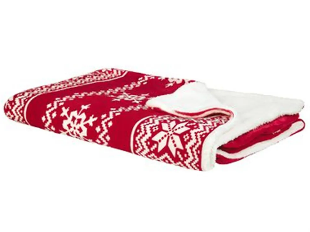 Coperta VANTAA 150 x 200 cm Rosso_1179612