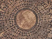 Side Table KUMALI Mango Wood Brown_857108