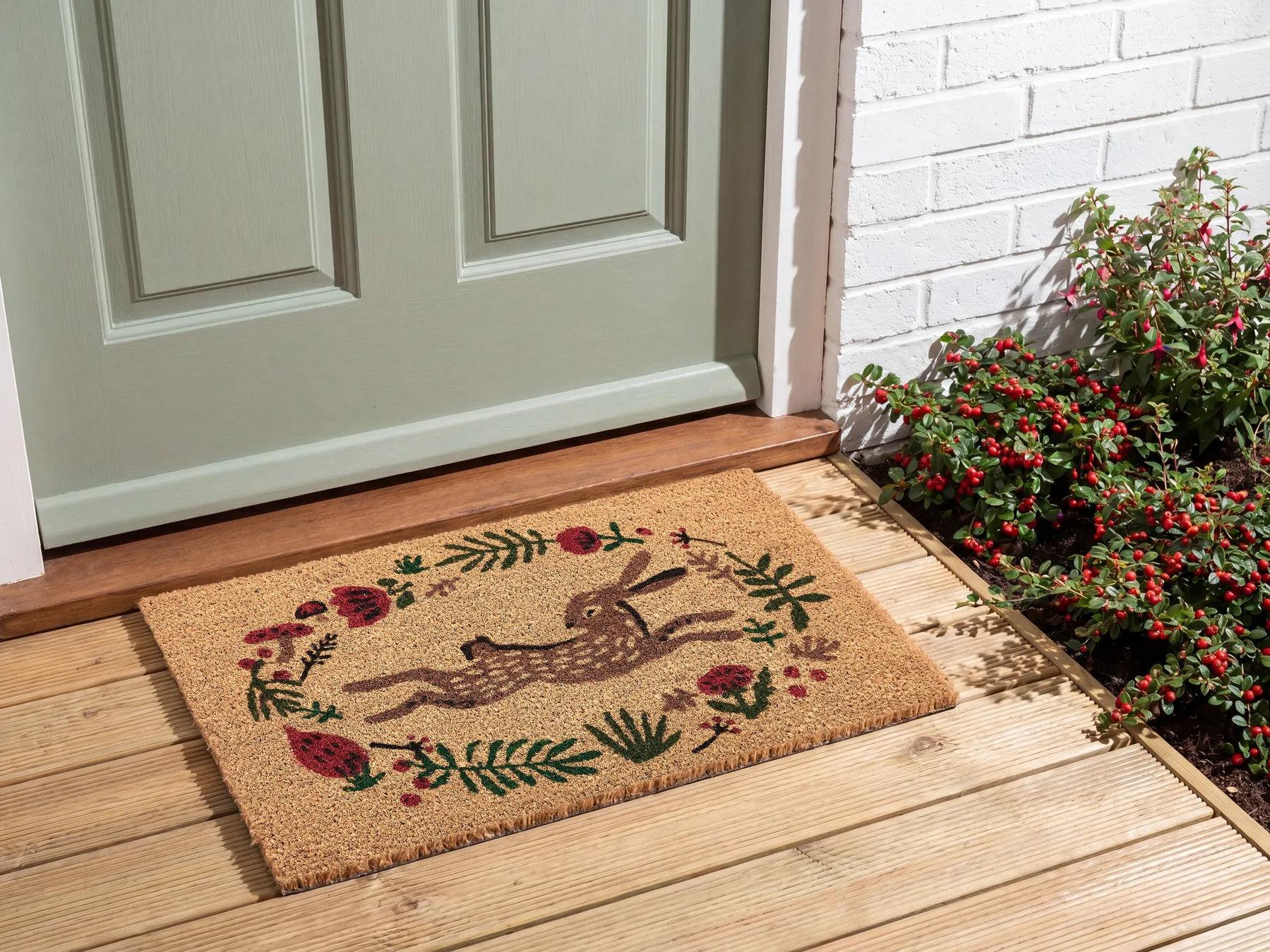 Doormat ANGONO Natural 40 x 60 cm Coir_1079062