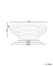 Lampadario a LED NORE Oro_847351