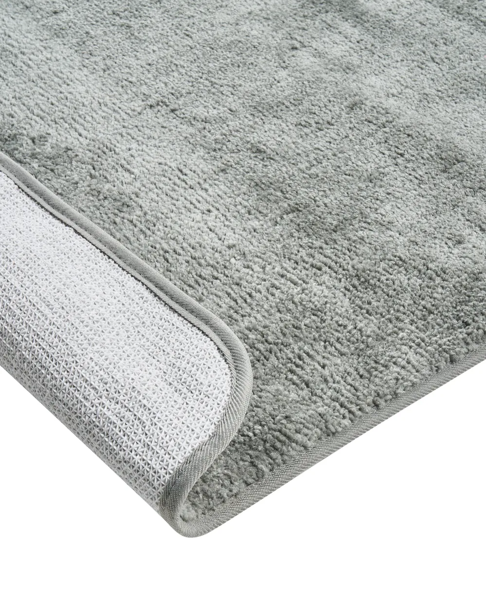 Bath Mat URLANA Grey 60 x 90 cm Microfibre_1024458