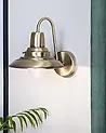 Lampa ścienna LUZA Metal Mosiężny