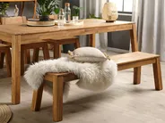 Garden Bench LIVORNO 169 cm Acacia Wood Brown_797351