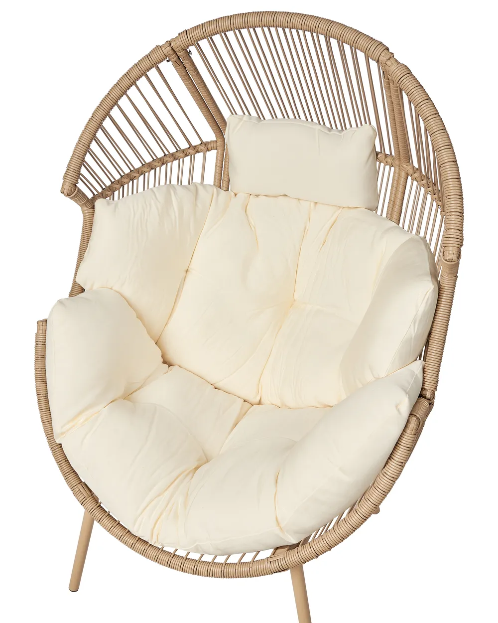 Garden Chair MURANO PE Rattan Natural_932890