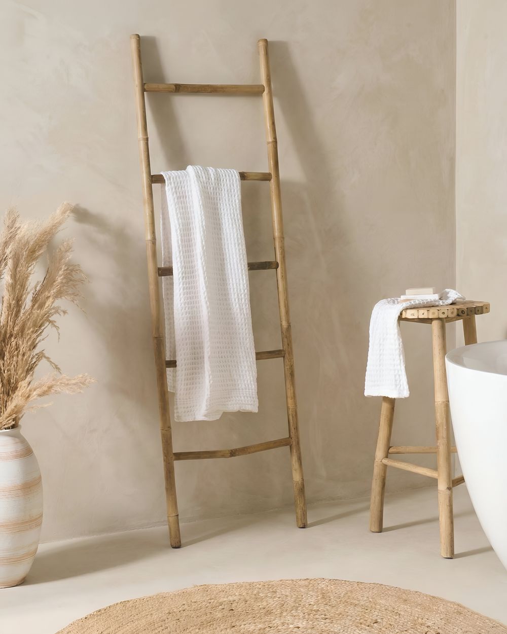 Porte-serviettes ITAPEVA Bambou Naturel