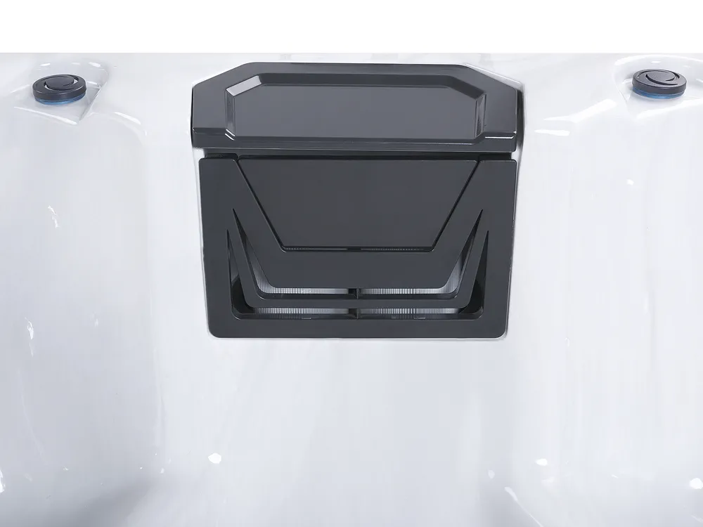 Outdoor Hot Tub with LED ARCELIA White_825102