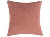 Left Hand Boucle Chaise Lounge Pink LE CRAU_923697