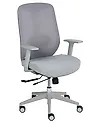 Office Chair ZELAR Fabric Grey