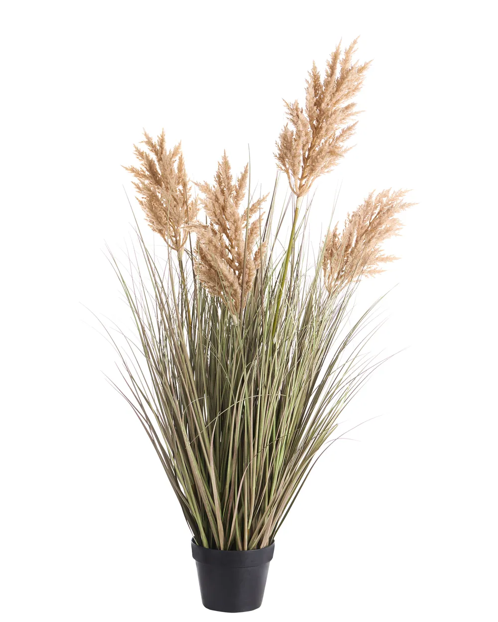 Sztuczna roślina MISCANTHUS GRASS 120 cm Brązowy