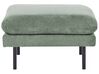 Fabric Living Room Set with Ottoman Green VINTERBRO_906808