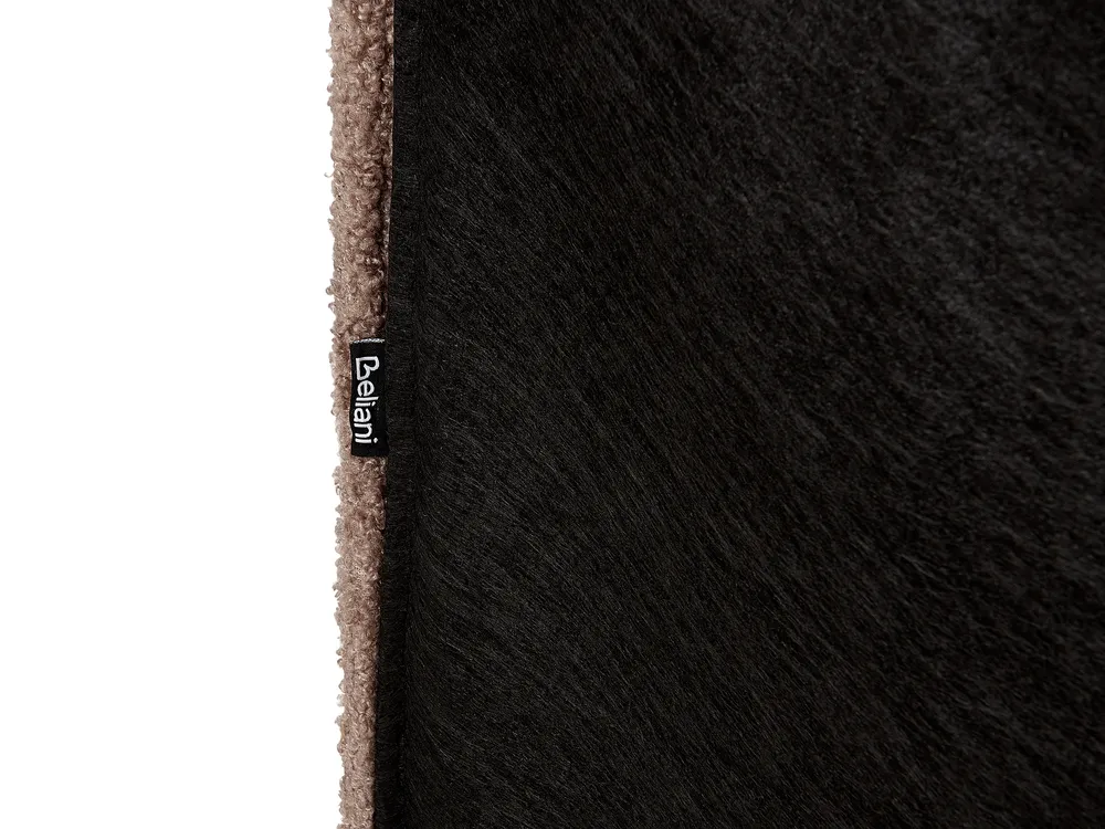 Waterbed Boucle LINARDS 180 x 200 cm (EU Super King) Brown_980587