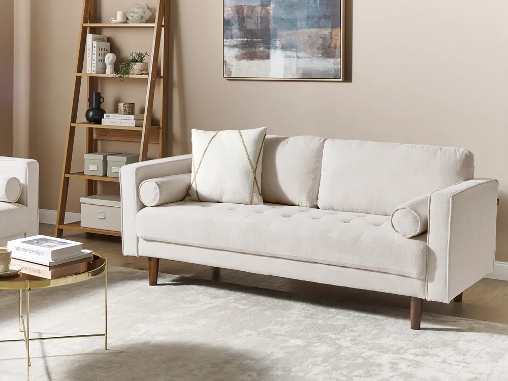 Sofa dla 3 osób NURMO Jasnobeżowy