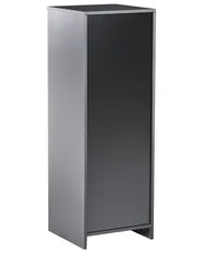 Regał na książki 3 półki ZEHNA 117 cm Czarny_1026525