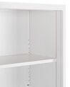 2 Door Storage Cabinet with Shelves White MUSCOVITE_929633