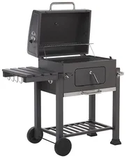 Charcoal BBQ Grill PAVLOF Metal Black_816053