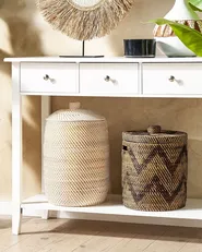 Aufbewahrungskorb GADIS Rattan Naturfarben_849827