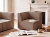 Corner Seat LEMVIG Corduroy Dark Beige Right Hand