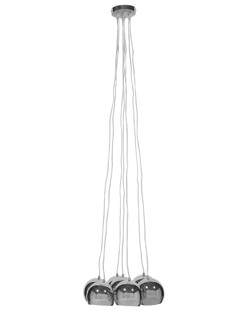 Hängelampe OLZA Metall Silber_710596