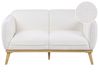 Sofa 2 Seater LJUNG Boucle White