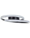 Metal LED Ceiling Lamp Black NARYN_825271