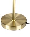 Metal Table Lamp Black and Gold CAPARO_851348