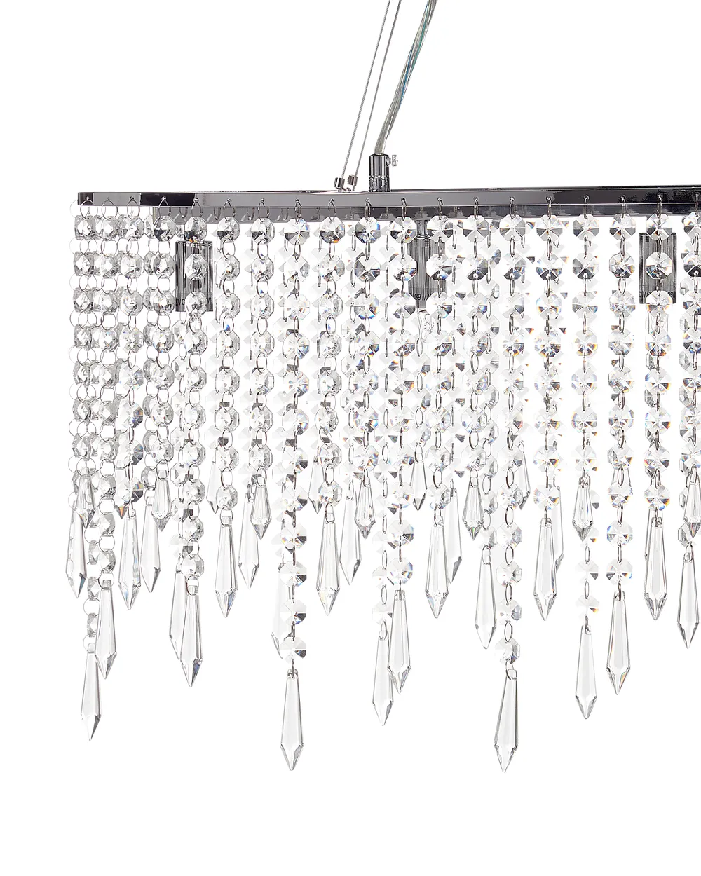 Chandelier CALVELLE Crystal Silver_919793