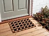 Doormat VILLASIS Beige/ Black 40 x 60 cm Coir