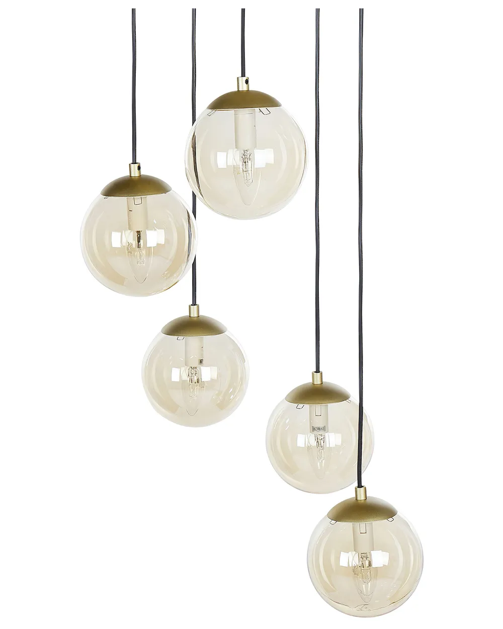 Pendant Lamp NOEL Glass Gold
