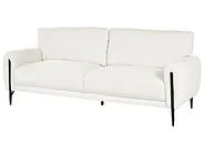 Sofa 3-Sitzer SKARO Chenillegewebe Cremeweiß_1155791