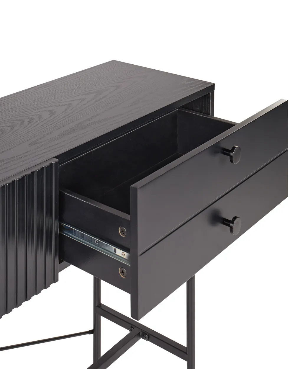 Tavolino consolle COVENTRY Nero_946041