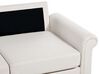 Sofa 2-seters stoff Beige GINNERUP_894758