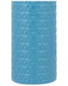 Stoneware Decorative Vase 39 cm Blue ARSIN_796097