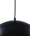 Metal Pendant Lamp Black PADMA_673714