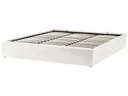 Ottoman Bed without Headboard DINAN Boucle Off-White 180 x 200 cm (EU Super King)_903702