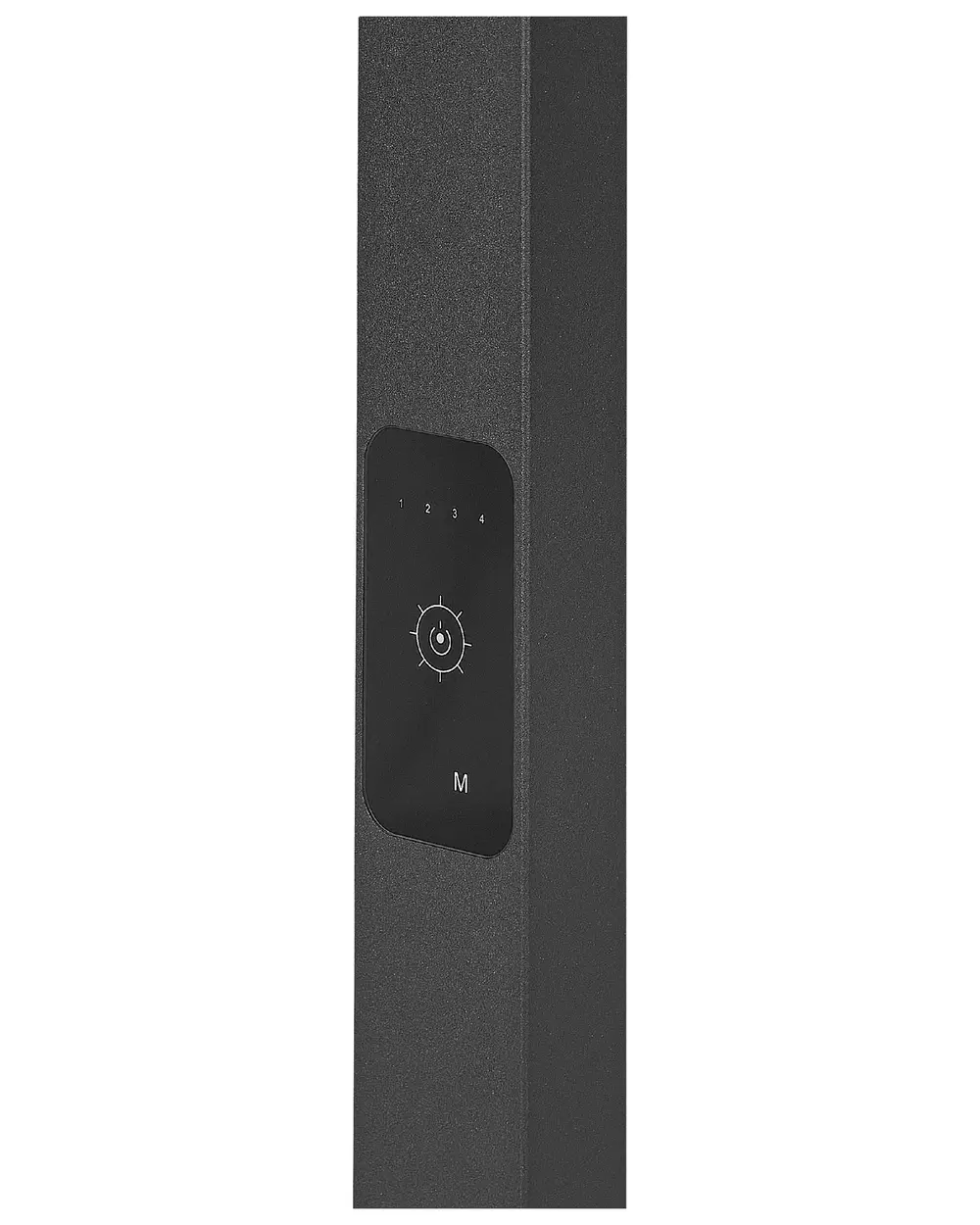 LED Floor Lamp ORION with Motion Sensor Metal Black_868765